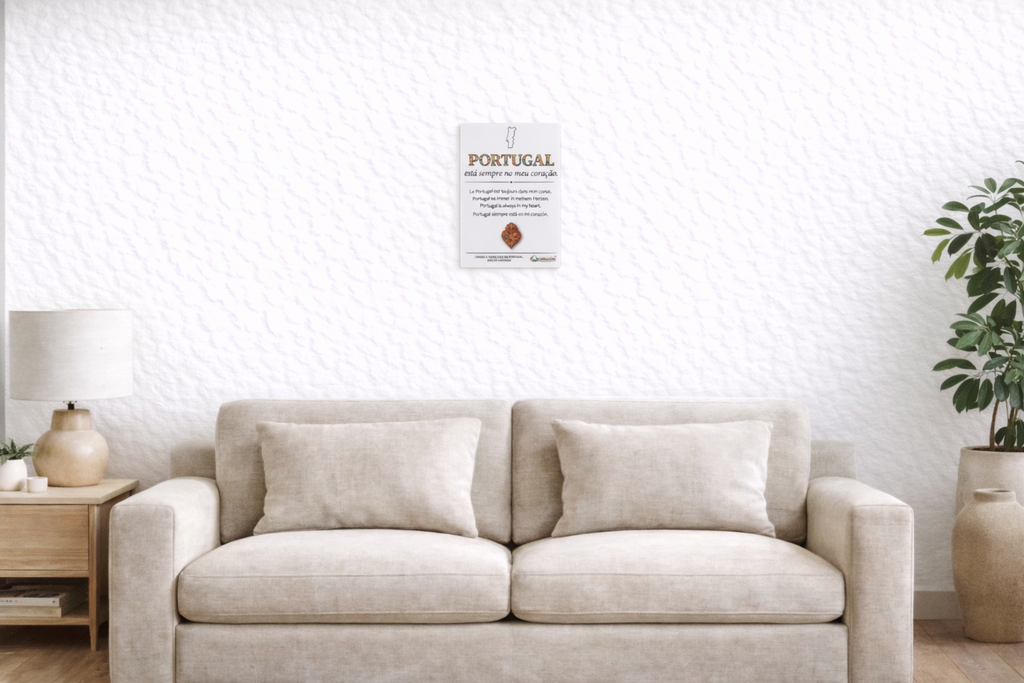 Decorative Acrylic Plaque - Portugal in my heart | Premium Gift